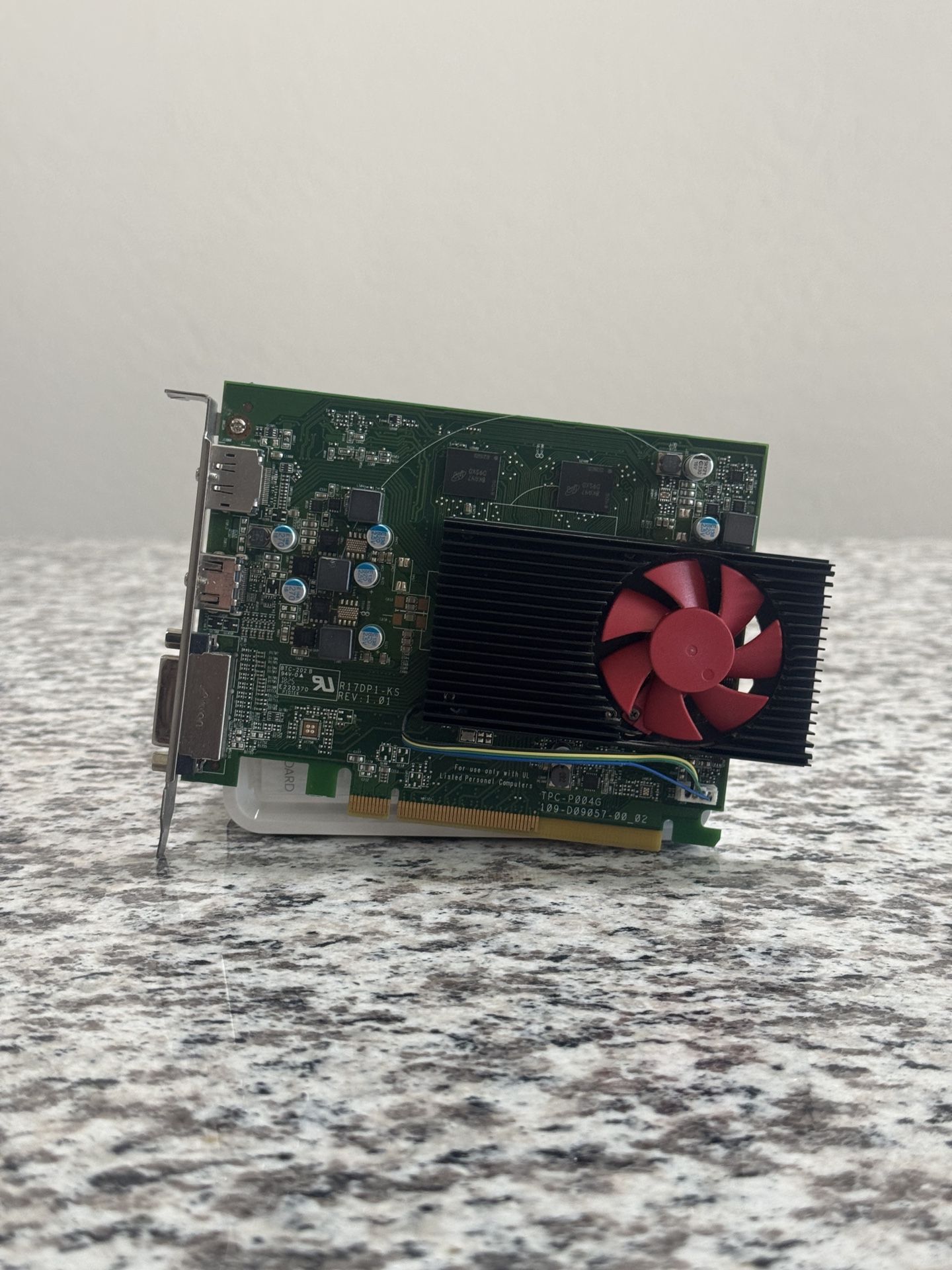 HP OEM RX 460 2GB GPU