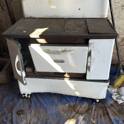 Old Vintage, Woodburning, Stove 