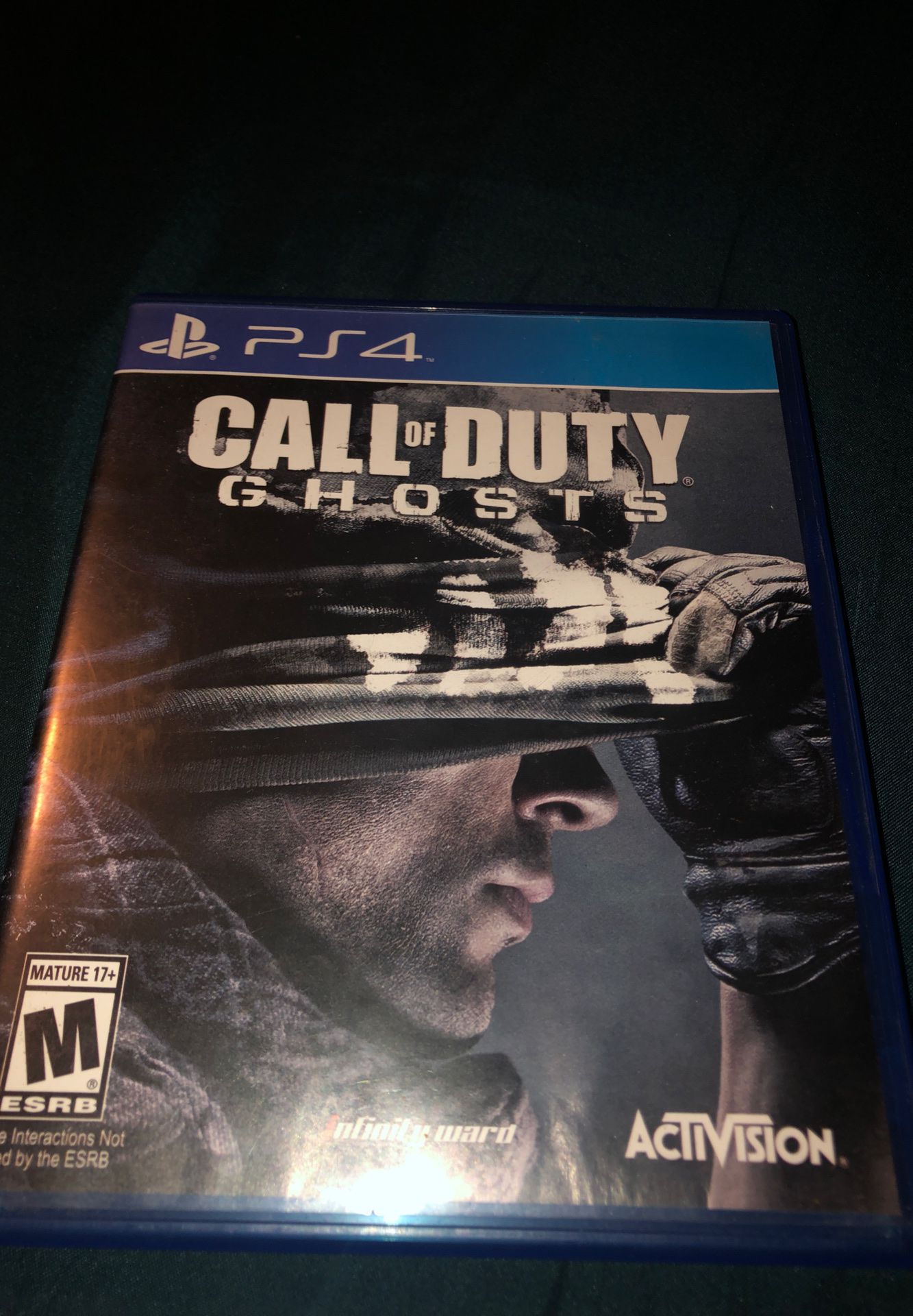 Call of duty ghost, ps4 video game