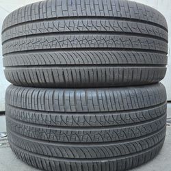 (2) 285 45 21 Pirelli Tires 