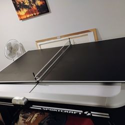 Air Hockey / Ping Pong Table Combo Table