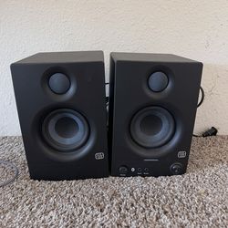PreSonus Eris 3.5BT Studio Monitors, Pair — 3.5" Inch Powered Bookshelf Speakers, Stereo, Desktop Computer, Near Field Music Production, Audio Mixing