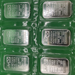 10 one 0z silver bars