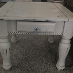 Shabby chic end tables
