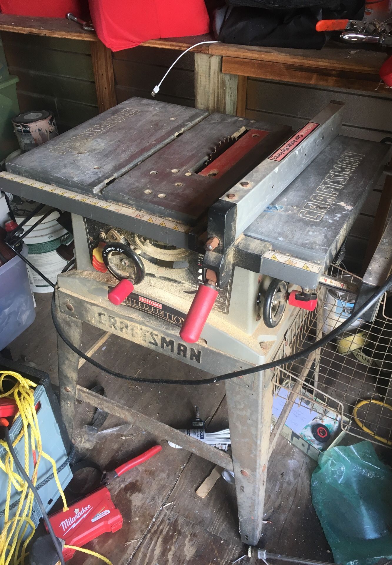 Table saw Craftsman Limited edition