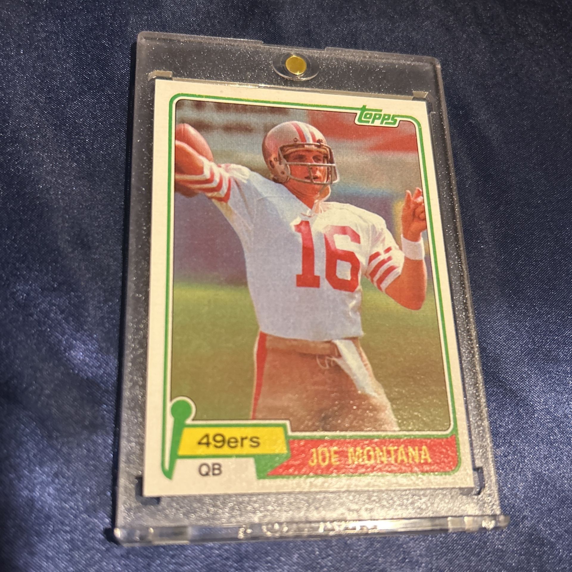 Joe Montana Rookie SHARP
