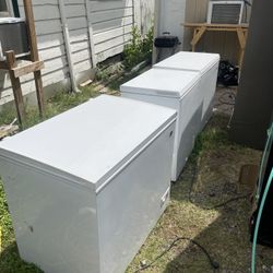 Small chest, deep freezers