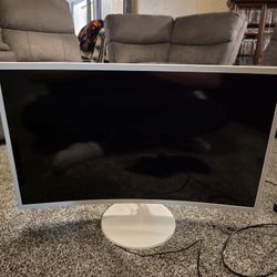 32in Curved 60hz Samsung Monitor 
