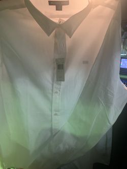 Michael Kors XL Men’s Long Sleeve Button Up Shirt  NEW WITH TAGS 