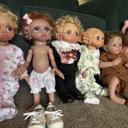 Elf/Reborn Type Fairy Baby Dolls Lot 