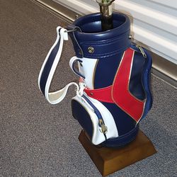 Golf Bag Table Lamp