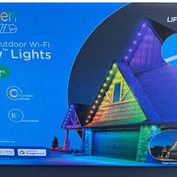 100ft Permanent Outdoor Wi-Fi Eternity Eave Lights