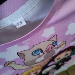 Camisa De Niña , Aníme Japones