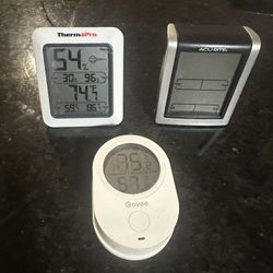 Humidity and Temperature Meter
