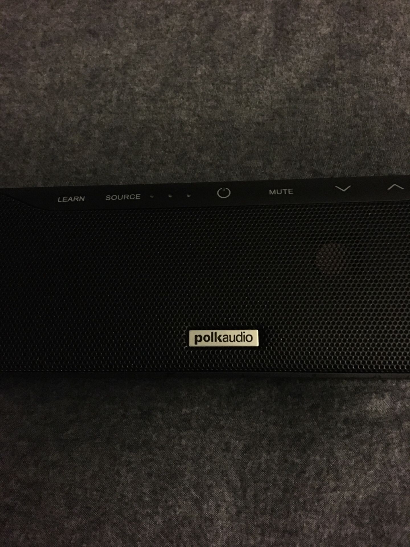 Polk audio sound bar works great