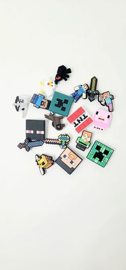18 pcs Games Minecraft Charms For Crocs