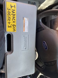 Impact socket set 1/2 and 3/8 drive new