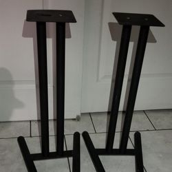 Heavy duty Speaker stands 25 Inches Tall 