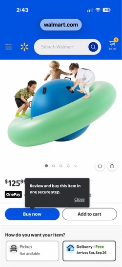 Dome rocker bouncer