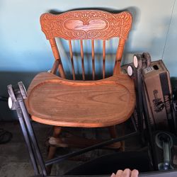 Antique High Chair!
