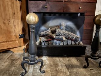 vintage electric fireplace