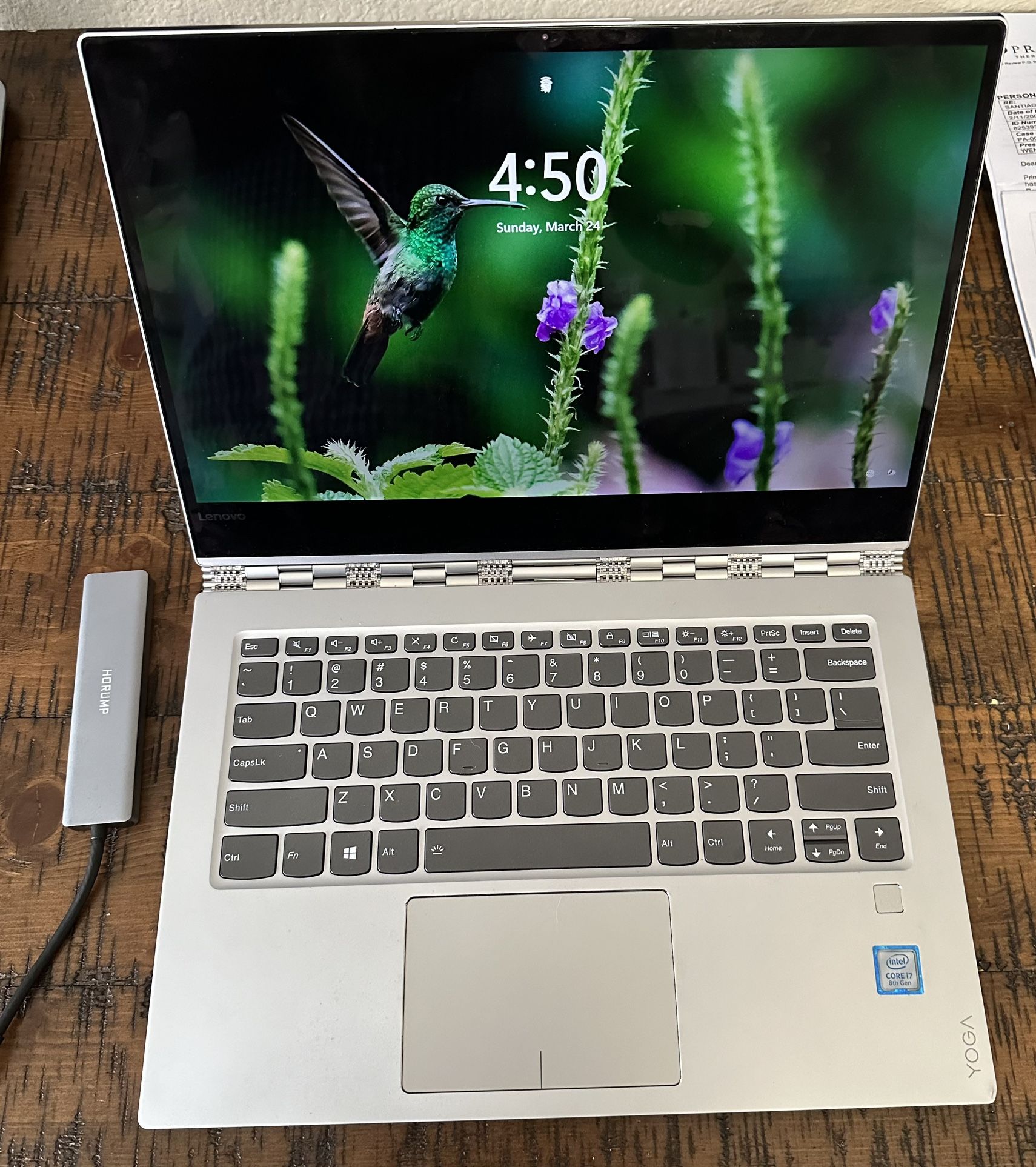 LENOVO YOGA 920 4K SCREEN I7 16Gb 512Sdd