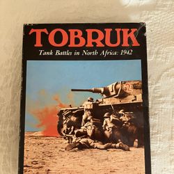 Tobruk Tank Battle War Game. 