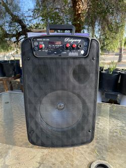 8” Portable Brand NEW  Sealed In Box Bluetooth Wireless Rechargeable Speaker Bosina Karaoke 