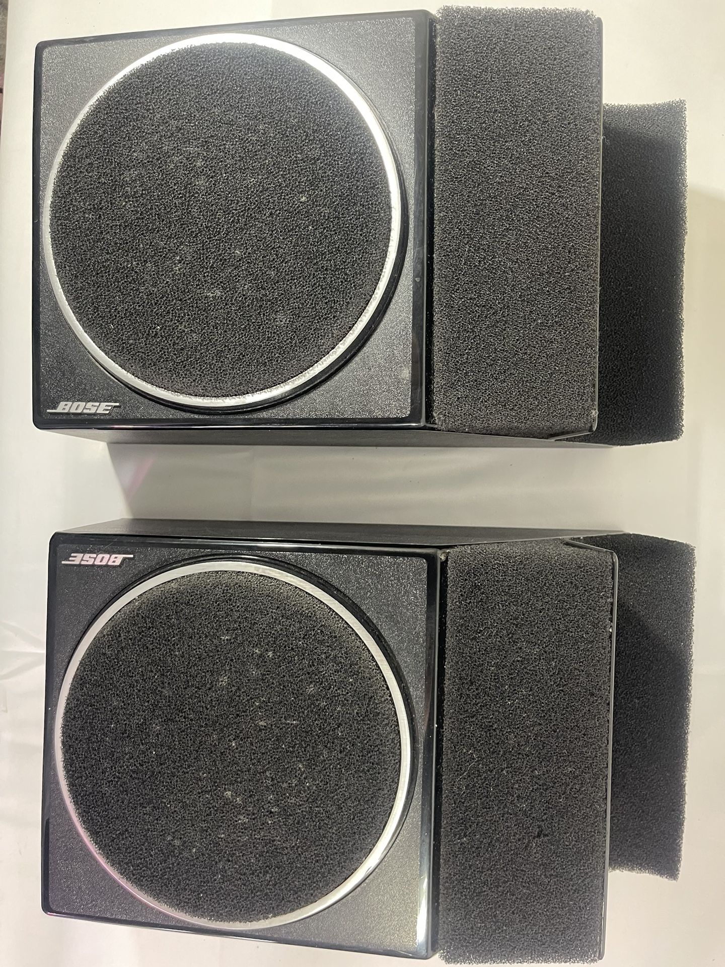 2 Bose 201 Vintage Direct/Reflecting Speakers- TESTED WORKS