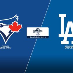 World Series: Toronto Blue Jays at Los Angeles Dodgers (Game 5, Home Game 3)