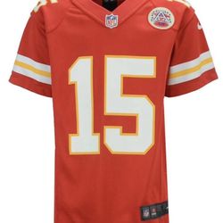 NIKE PAT MAHOMES KANSAS CITY CHIEFS GAME JERSEY BOYS XL