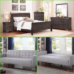 3-PCS Queen Bedroom Set and Sofa Bed in Offer