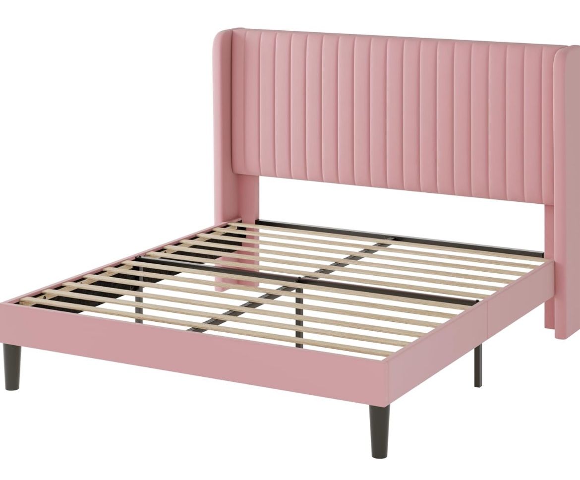 Pink Full Size Bed Frame