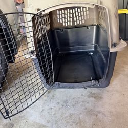 Large dog kennel -used Once 