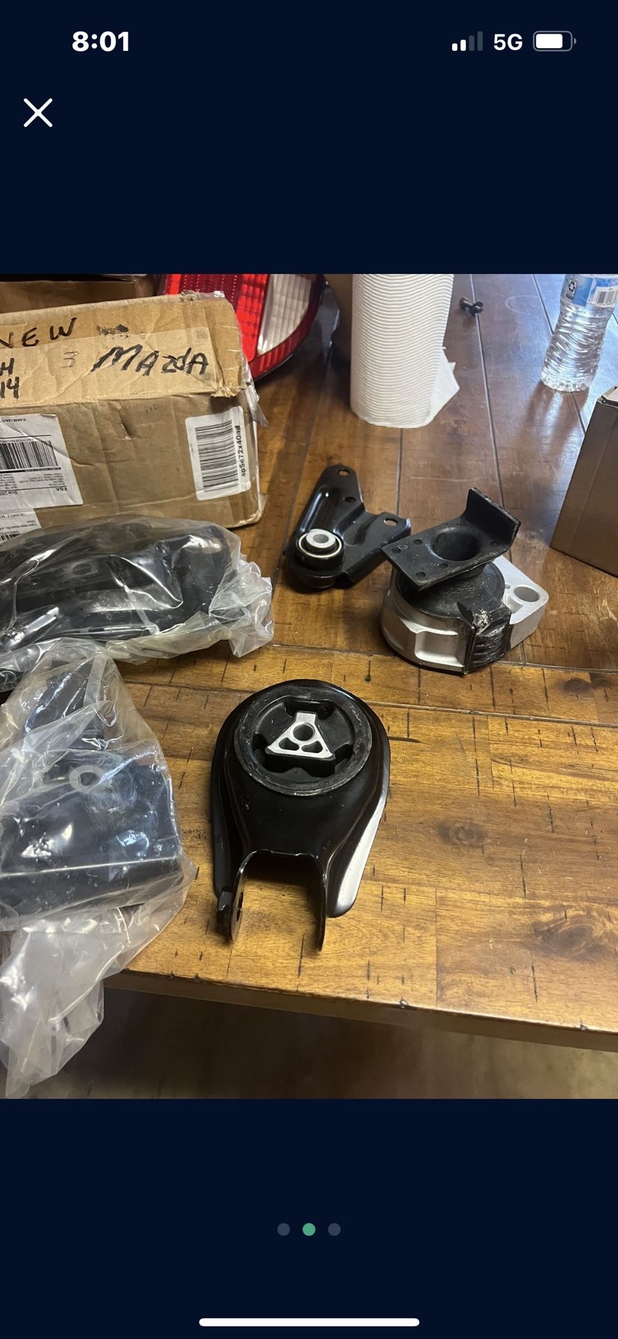 2 O O 4 AL 2 O 1 4 MAZDA 3. LOS 5 SOPORTES POR $60.
