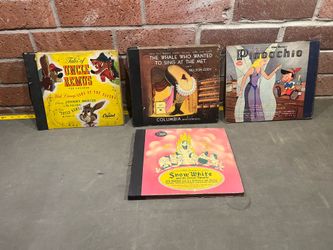 Walt Disney 78 speed rpm records vintage antique
