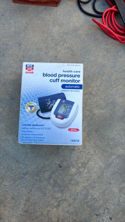 Rite Aid Automatic Blood Pressure Cuff Monitor