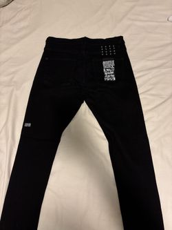 Black And Gray Ksubi Jeans