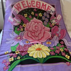 New Spring Welcome Flag