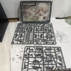 Some punched Warhammer 40K Tyranid Gargoyle Brood old box 2009 Games Workshop