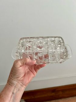 Glass Butter Dish