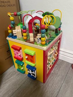 Activity cube for kids