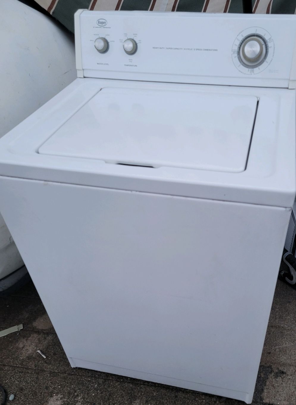 Washer Roper Top Load Agitator (Old School) Washing Machine