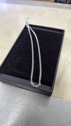 Sterling silver chain