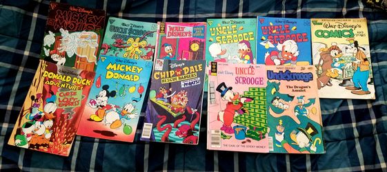 1980s Walt Disney Comics, Lot of 12