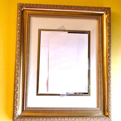 Custom Engraved Gold Picture Frame 