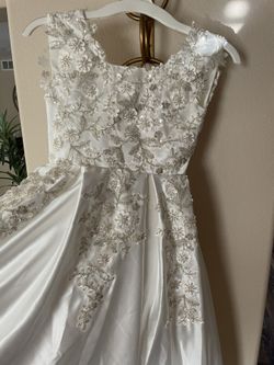 First Communion White Dress 