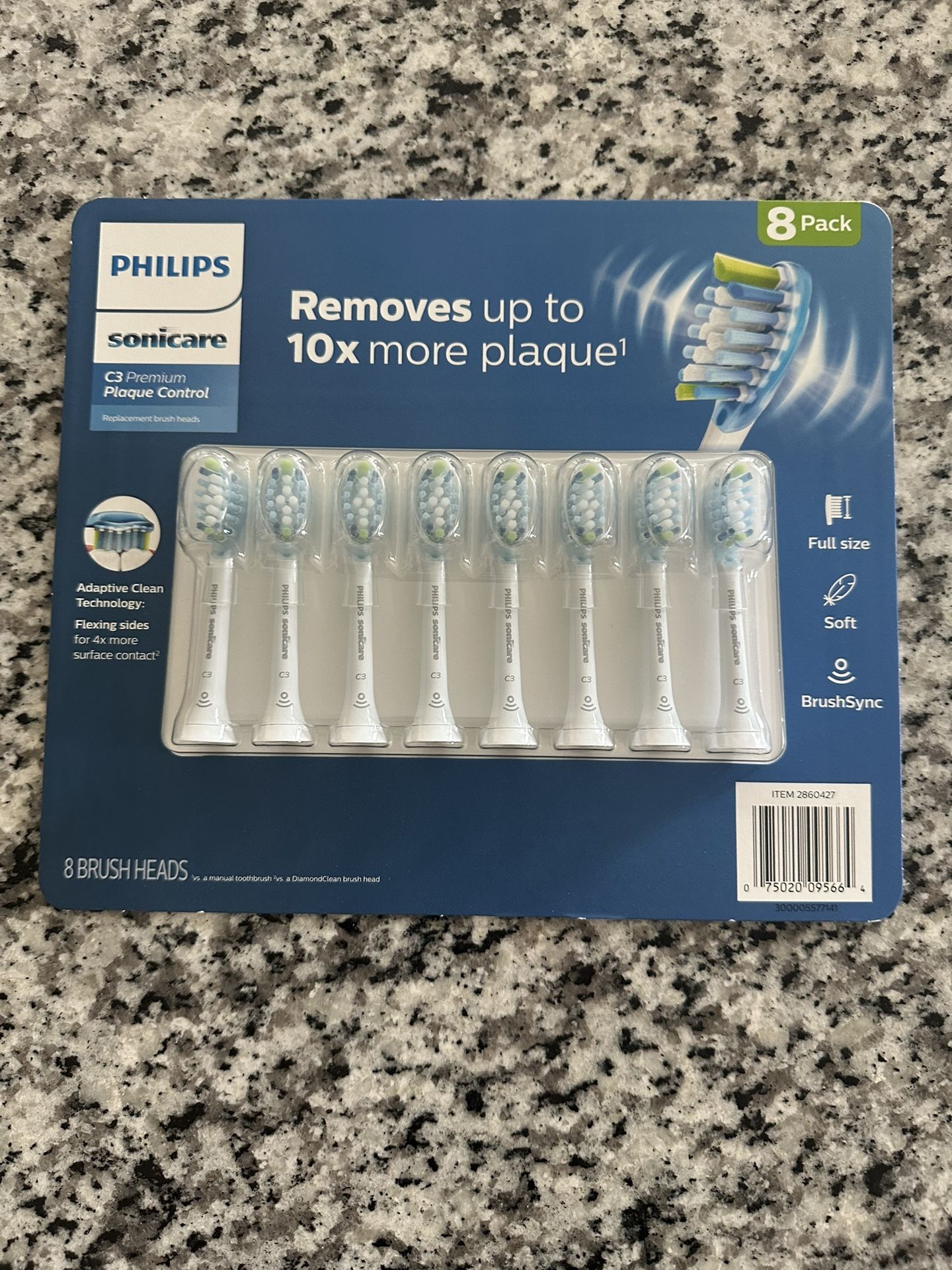 Philips Sonicare Replacement Brush Heads - 8 Pack