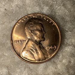 Mint Condition 1963 Penny