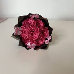 Mini 7ct Eternal Bouquet With Mini Bows 